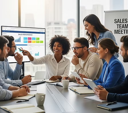 Sales Team Meeting
